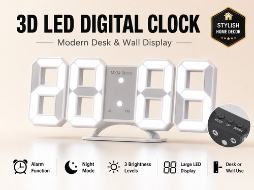 Digital led big wall desk - digital,