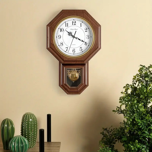 Pendulum wall clock with - pendulum,
